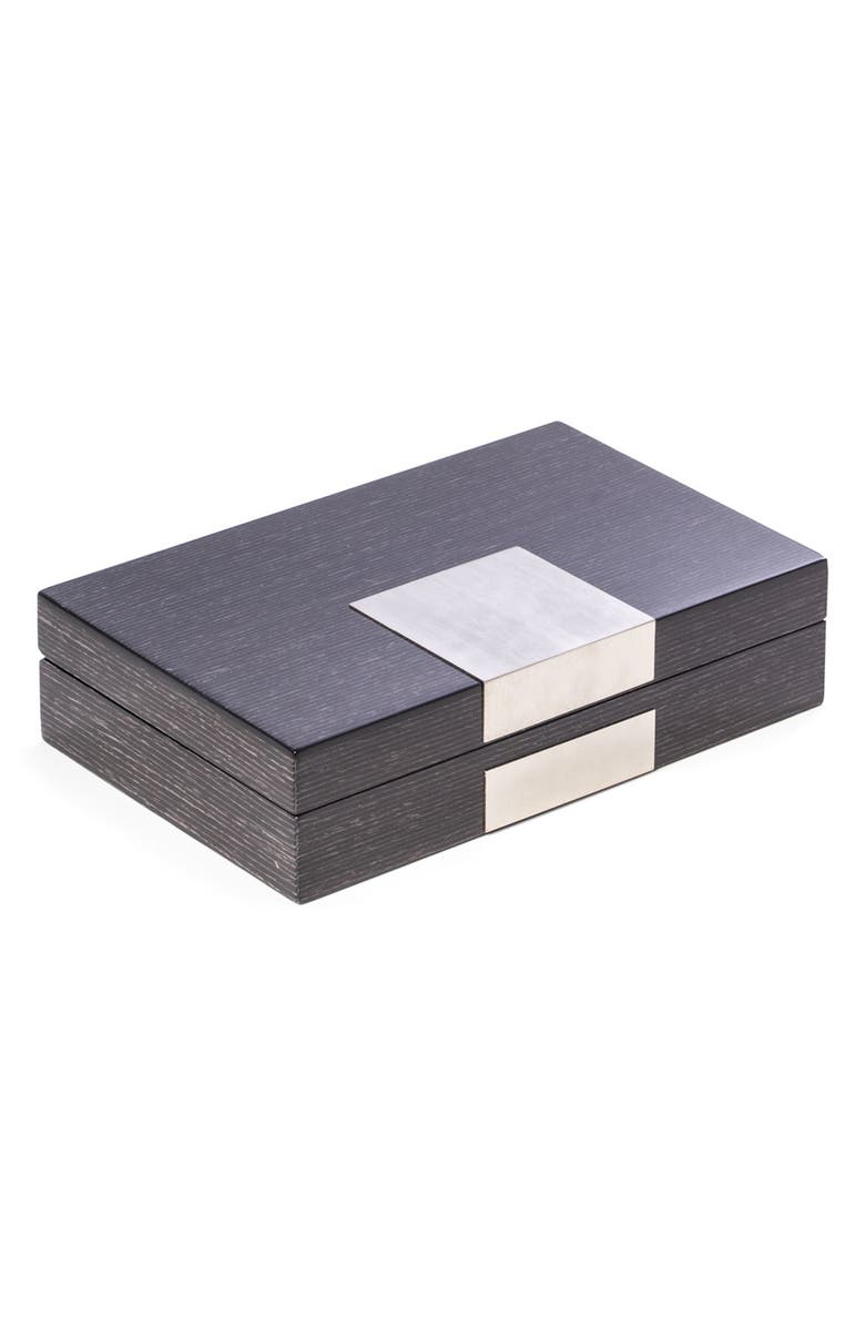 Bey-Berk Valet Storage Box, Main, color, Grey