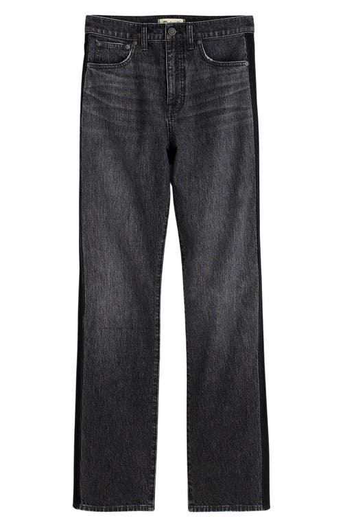 Madewell The Perfect Raw Hem Crop Wide Leg Jeans In Rojas Wash