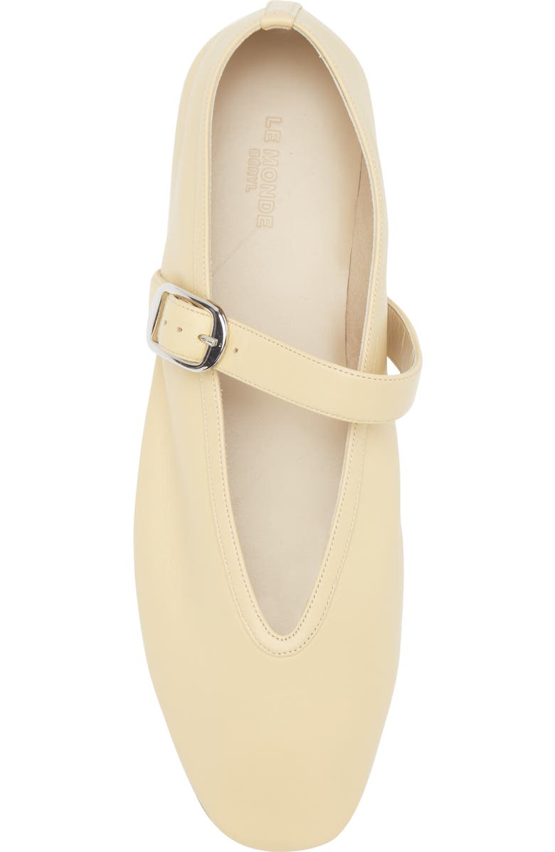 Le Monde Beryl Stella Mary Jane Flat, Alternate, color, Custard