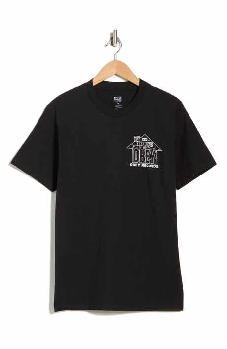 Obey House Of Obey Records Graphic T-Shirt