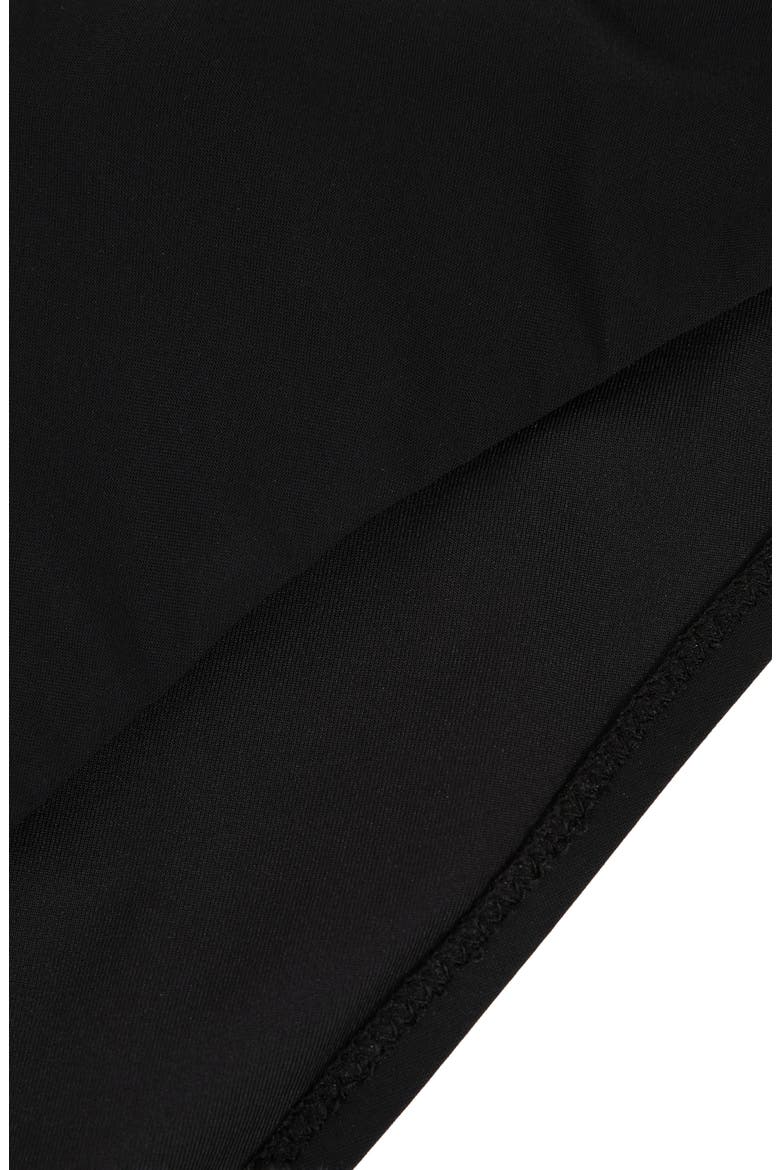 Carina High Cut Bikini Bottoms, Alternate, color, BLACK