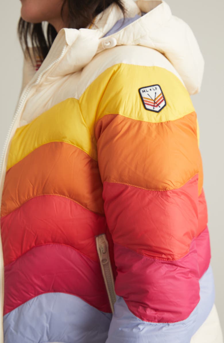 Marine Layer Après Water Resistant Recycled Puffer Jacket, Alternate, color, 