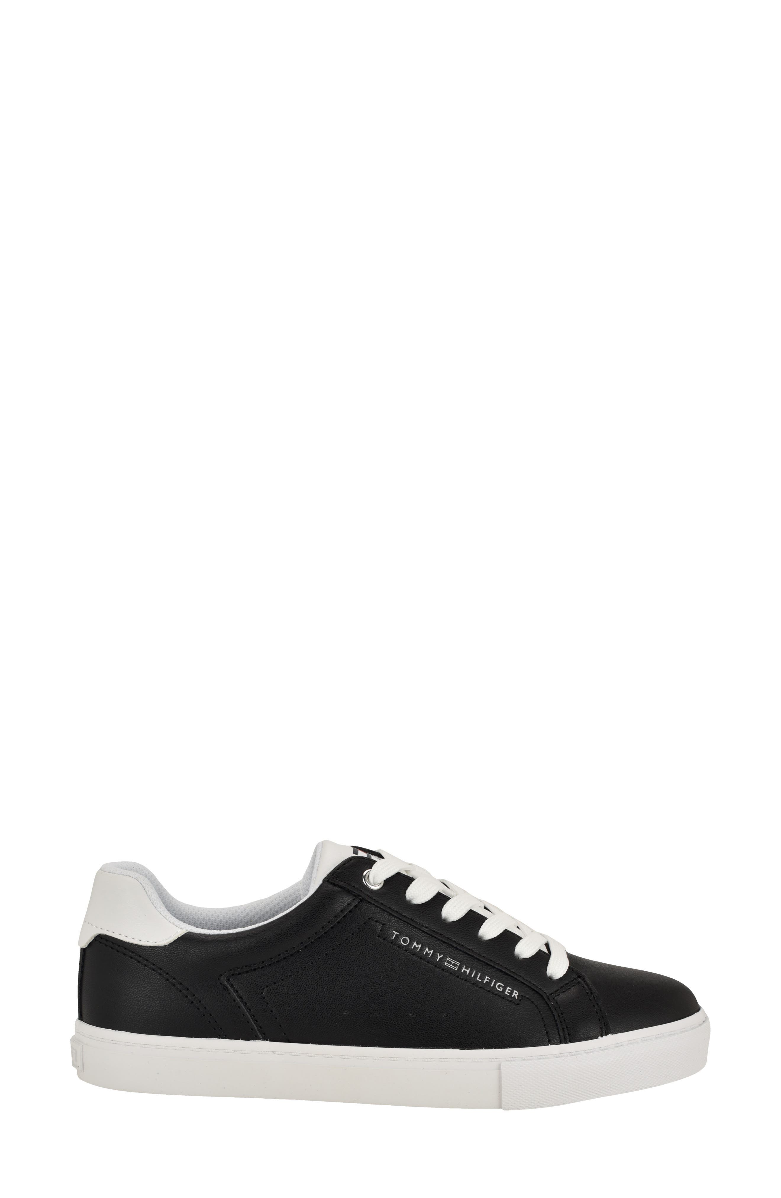Tommy Hilfiger Luhcia Lace-Up Sneaker, Alternate, color, Black