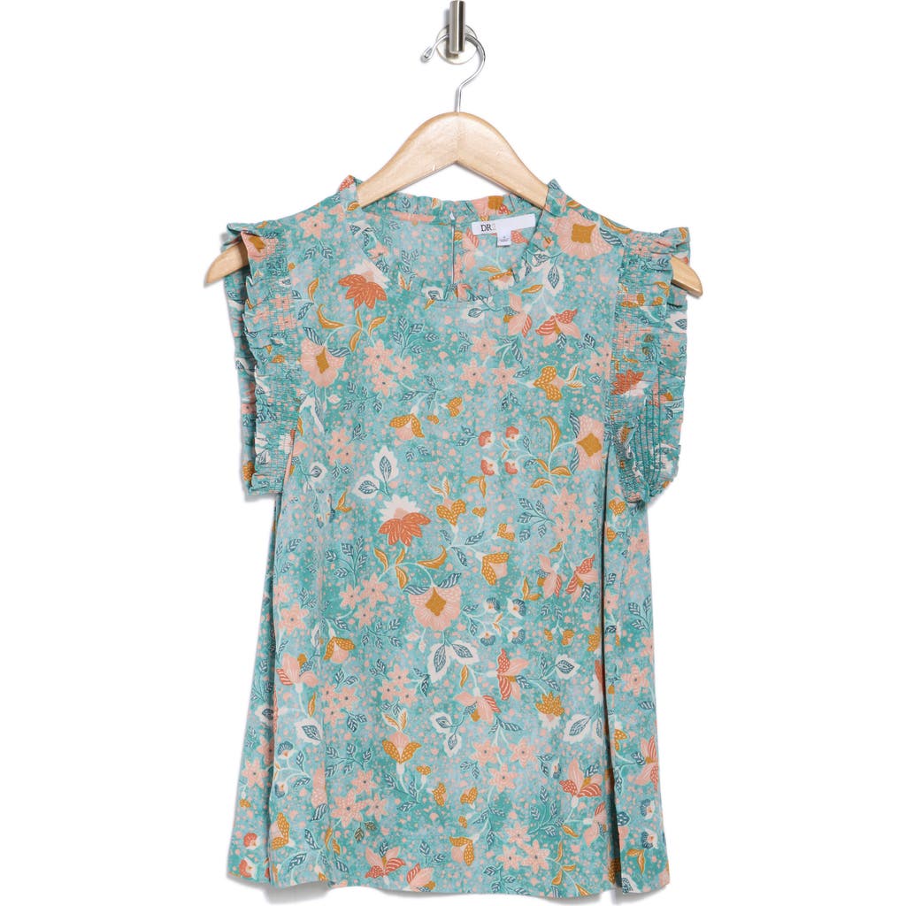 DR2 BY DANIEL RAINN DR2 BY DANIEL RAINN SMOCKED SLEEVELESS TOP