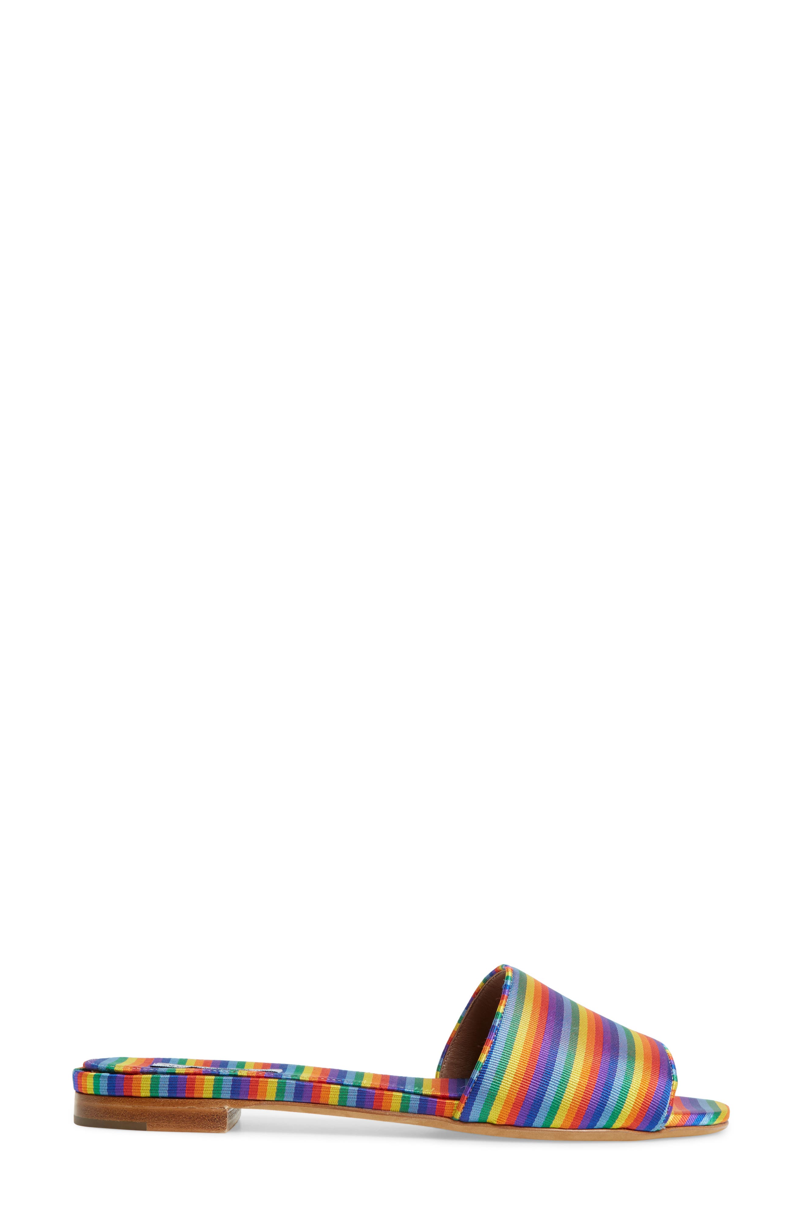 Sprinkles Slide Sandal, Alternate, color, RAINBOW
