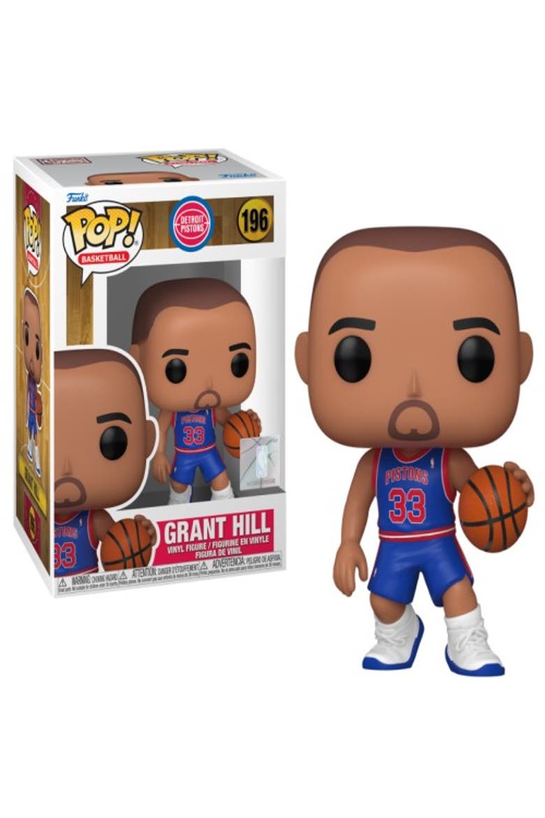 Grant Hill (Detroit Pistons) Rookie Season NBA Legends Funko Pop!, Main, color, Blue