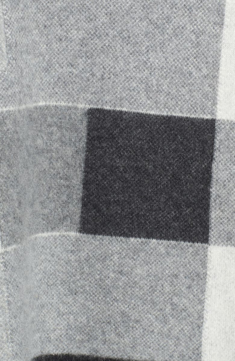 Nordstrom Signature Check Plaid Cashmere Sweater, Alternate, color,