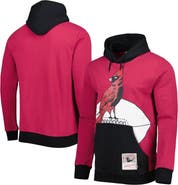 Mitchell & Ness Men's Mitchell & Ness Cardinal Arizona Cardinals Big Face 5.0 Pullover Hoodie