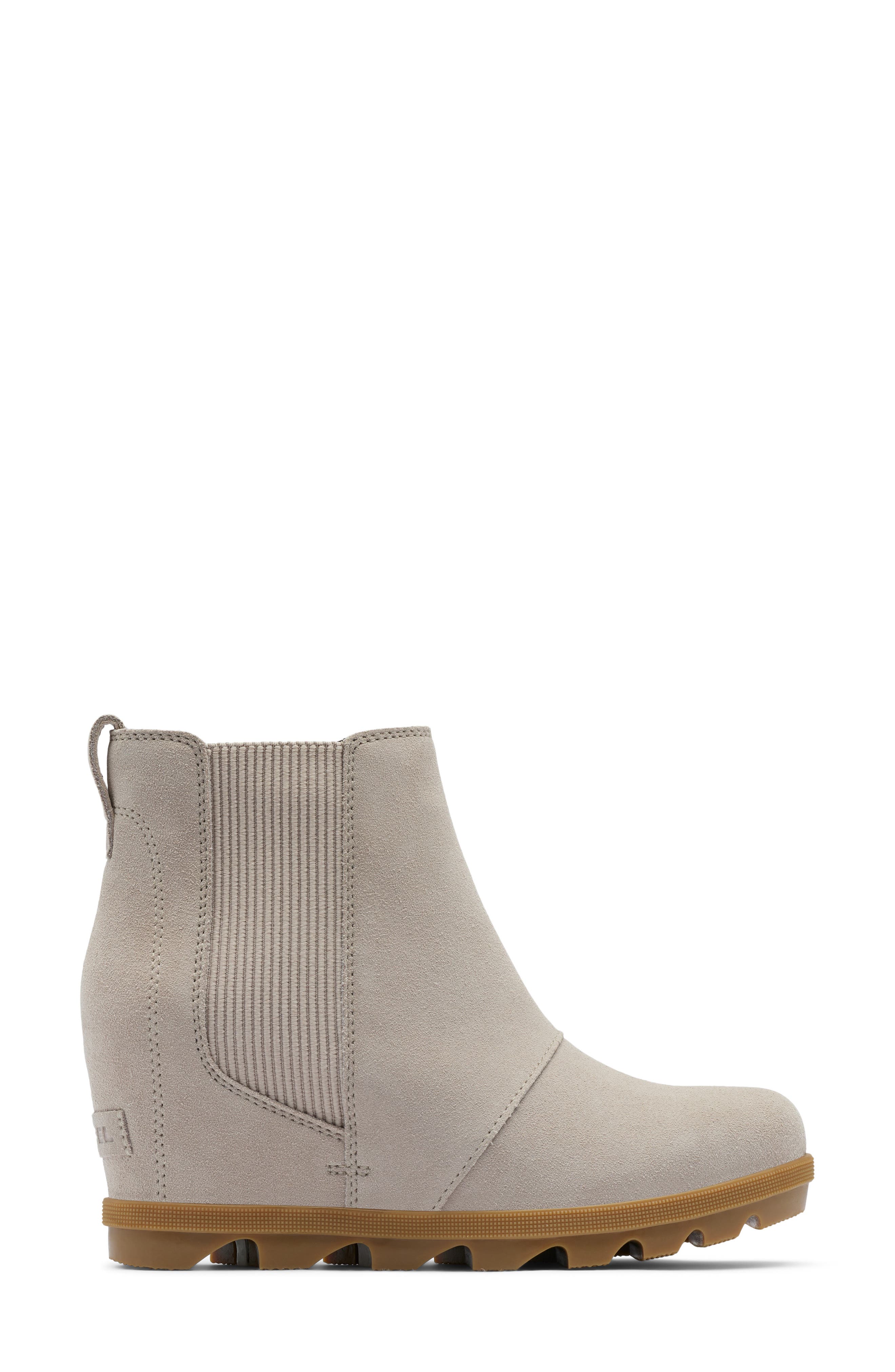 Joan Rhapsody Waterproof Chelsea Boot, Alternate, color, CRUSHED CLAY/ GUM 2