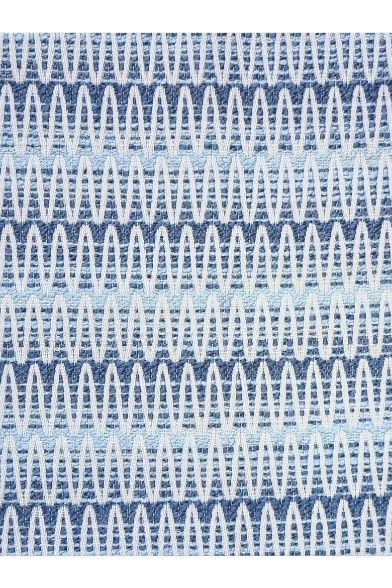 Summer Twist Indoor Outdoor Placemat, Alternate, color, Blue