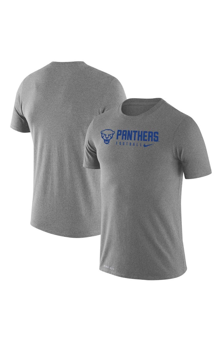Nike Men's Nike Heather Gray Pitt Panthers Changeover Legend T-Shirt, Main, color, 