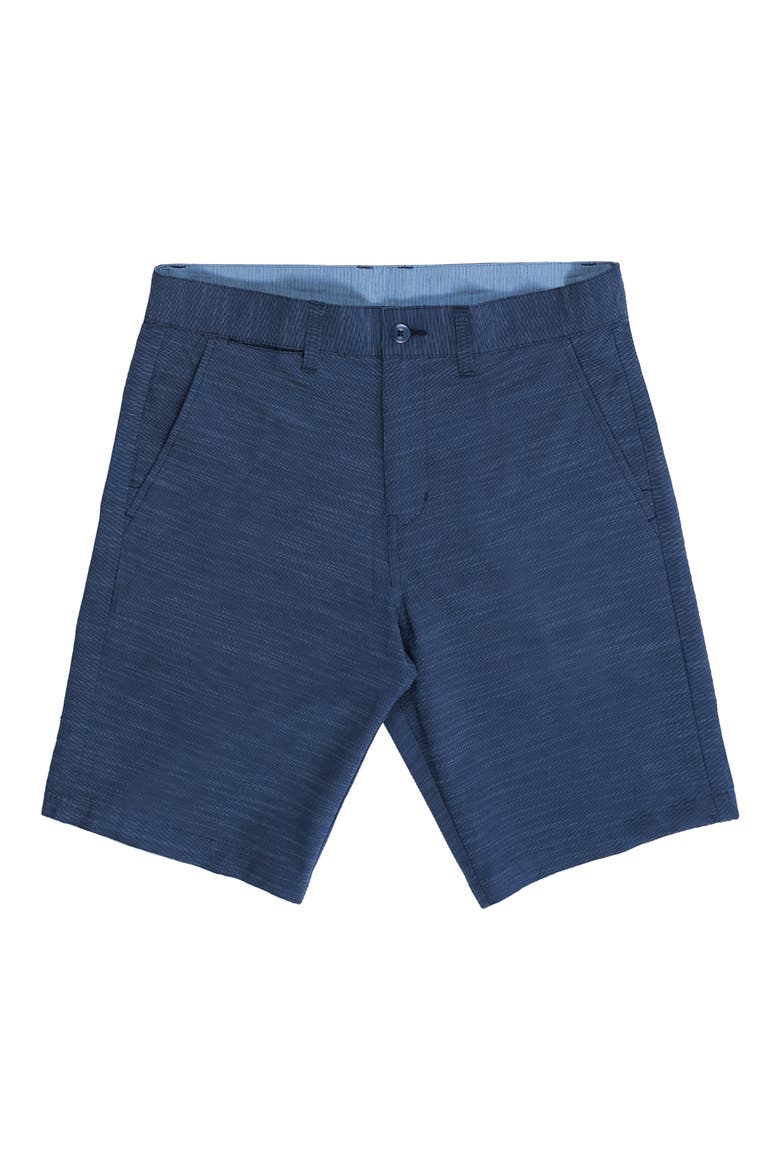 Hybrid Stretch Shorts, Main, color, INDIGO