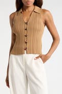 JASON WU Button Front Sweater Vest
