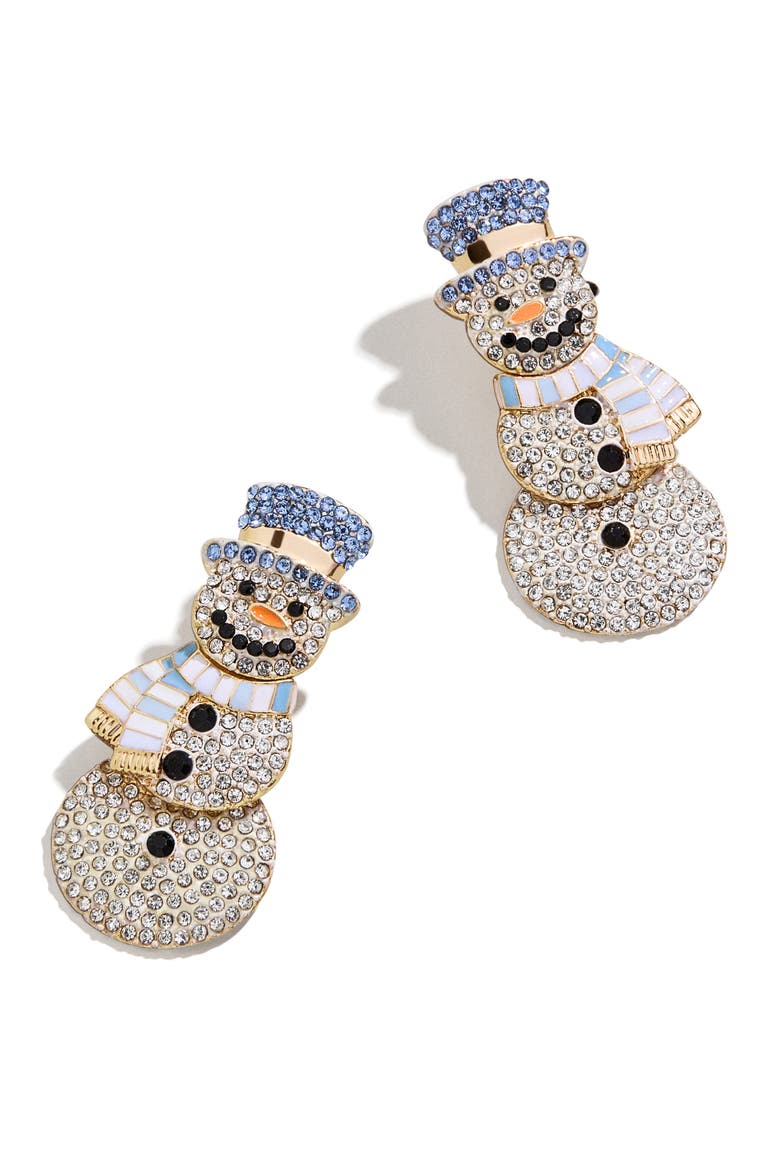 Feeling Frosty Drop Earrings, Main, color, CLEAR