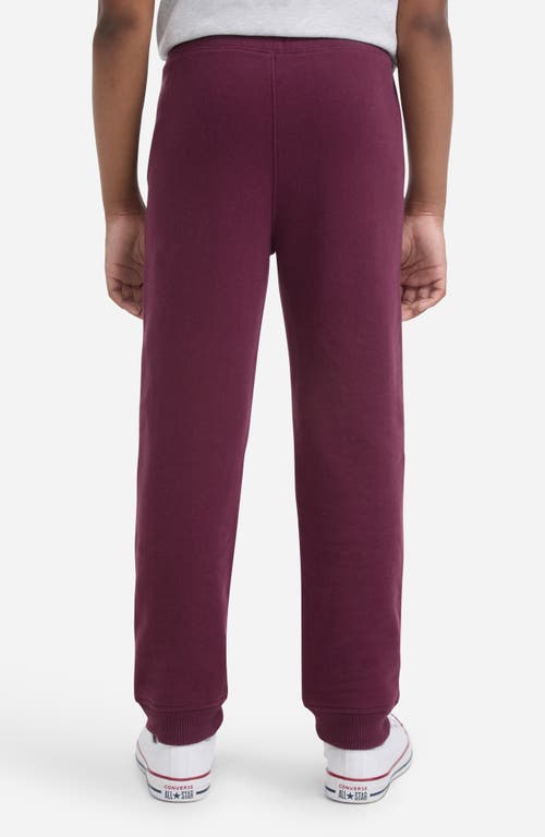 Abercrombie Kids Kids' Essential Fleece Joggers In Purple