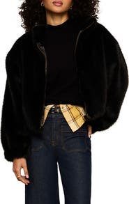 Sanctuary Everest Faux Fur Bomber Jacket