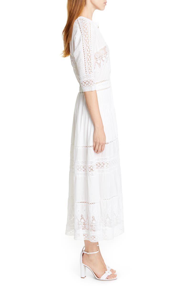 LoveShackFancy Beth Maxi Dress, Alternate, color, 