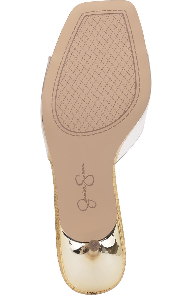 Jessica Simpson Celisha Slide Sandal, Alternate, color, Clear