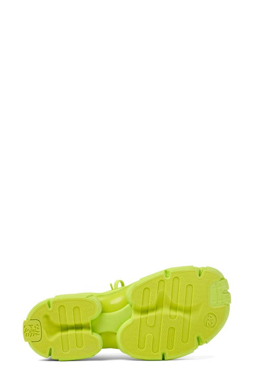 Camperlab Gender Inclusive Tossu Water Repellent Sneaker In Bright Green