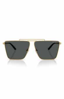 64mm Oversize Pillow Sunglasses