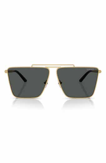 64mm Oversize Pillow Sunglasses
