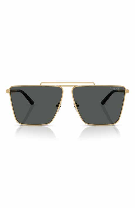Versace 64mm Oversize Pillow Sunglasses