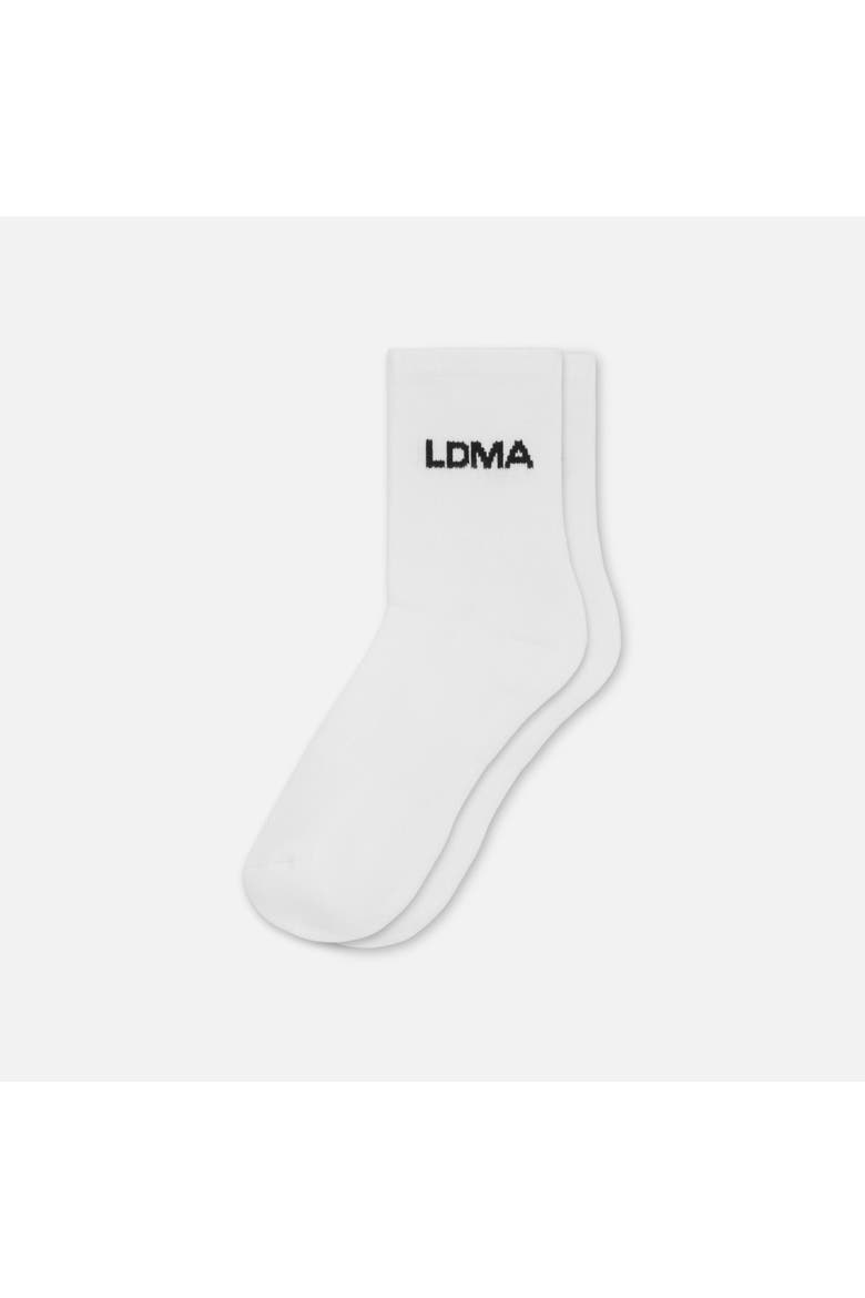 Mid Sock, Main, color, White