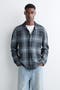  Navy / Checked