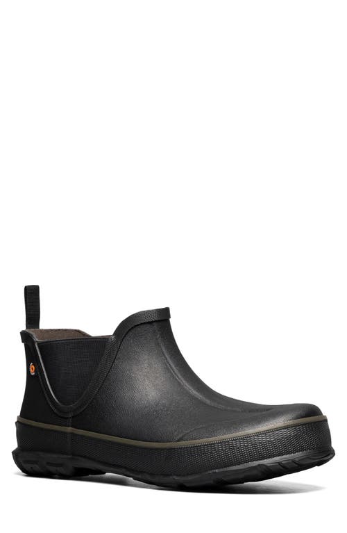 Bogs Digger Waterproof Slip-On in Black 