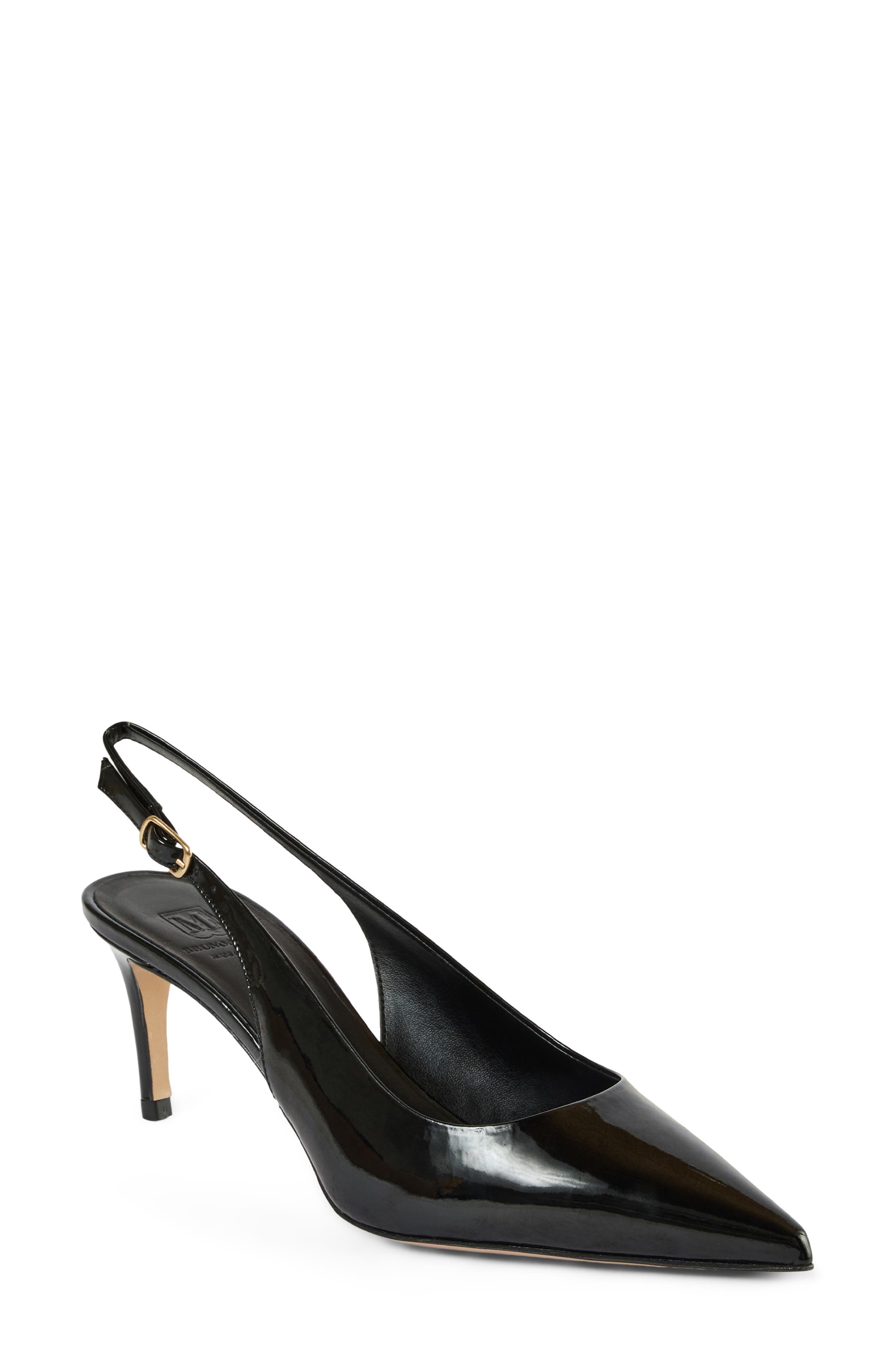 Rima Leather Slingback Pump