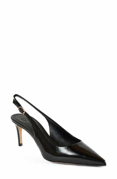 Rima Leather Slingback Pump