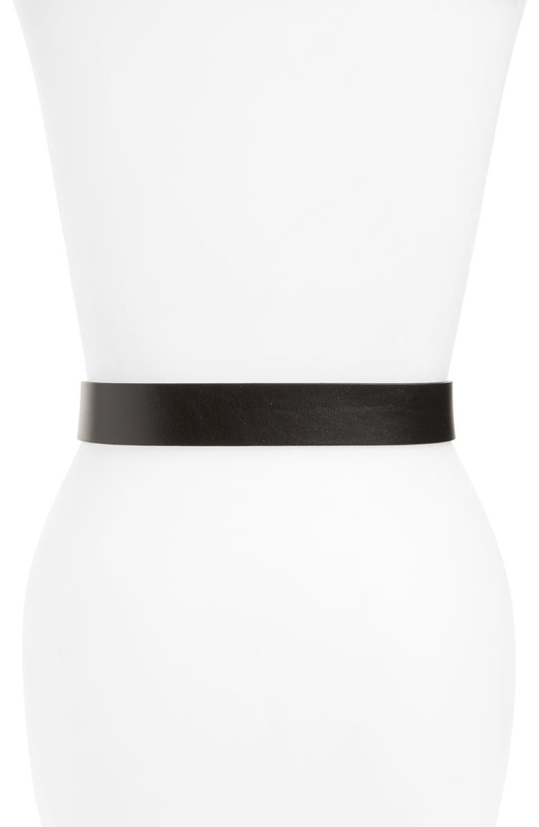 Treasure & Bond Double Loop Leather Belt, Alternate, color,