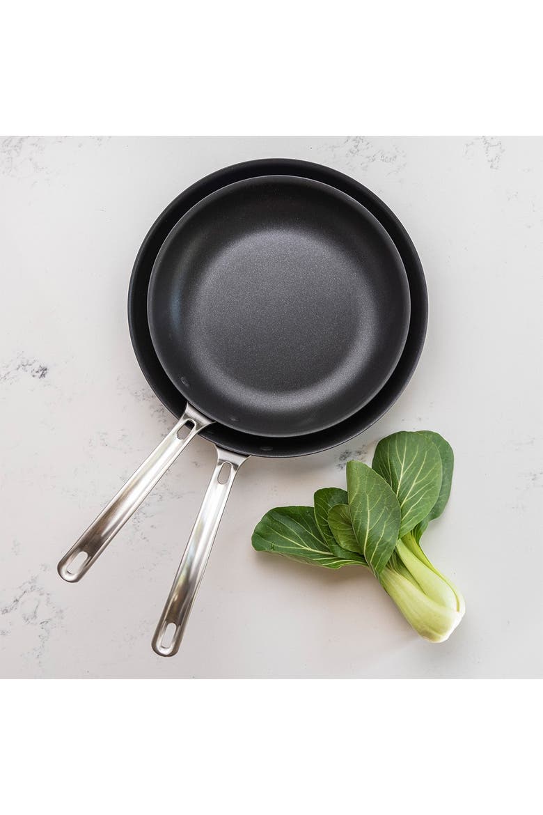 Hard Anodized Nonstick 10" Fry Pan, Alternate, color, DARK GREY