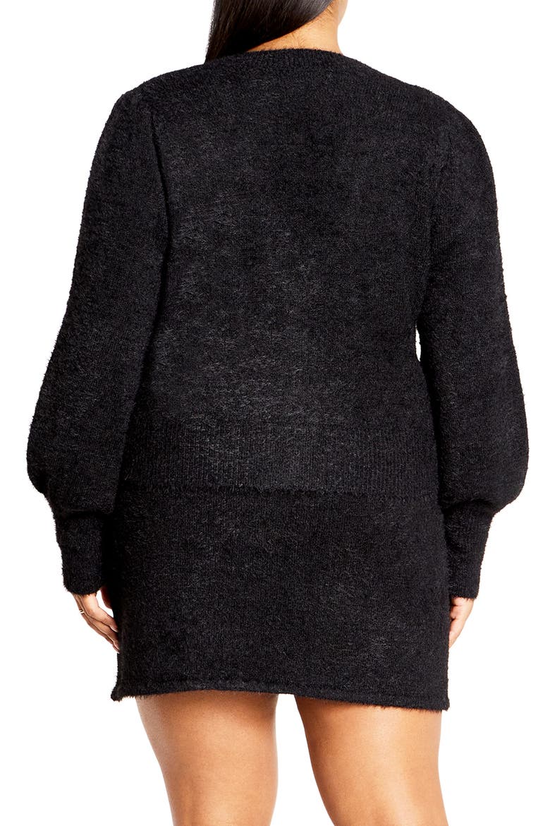 Marnie Cardigan, Alternate, color, BLACK