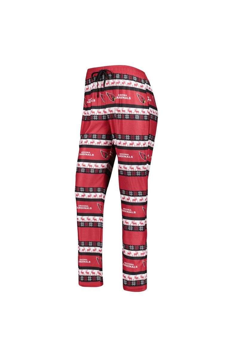 FOCO Women's FOCO Cardinal Arizona Cardinals Holiday Ugly Pajama Set, Alternate, color, Cardinal