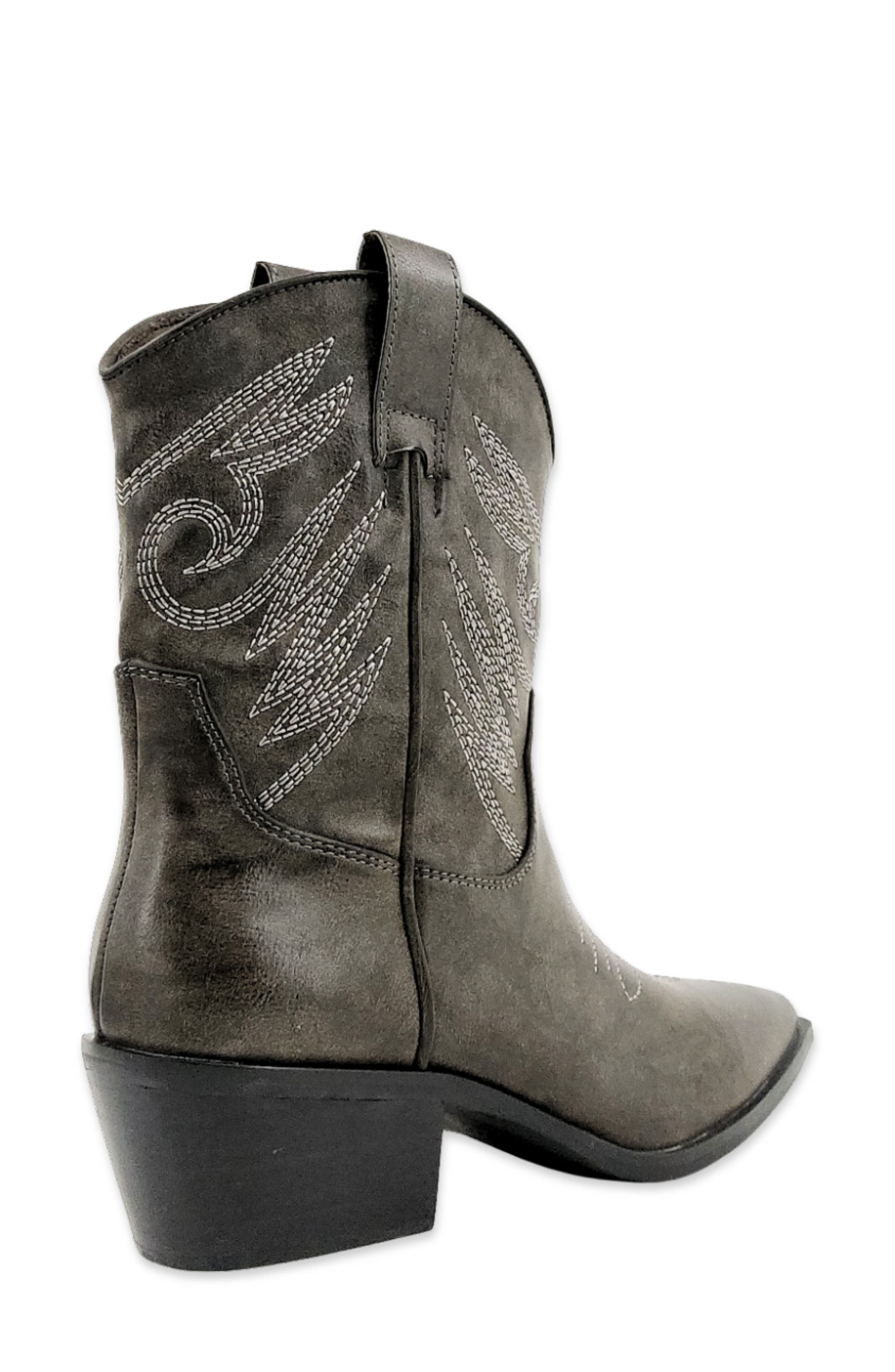 SHUSHOP Zahara Western Bootie, Alternate, color, 