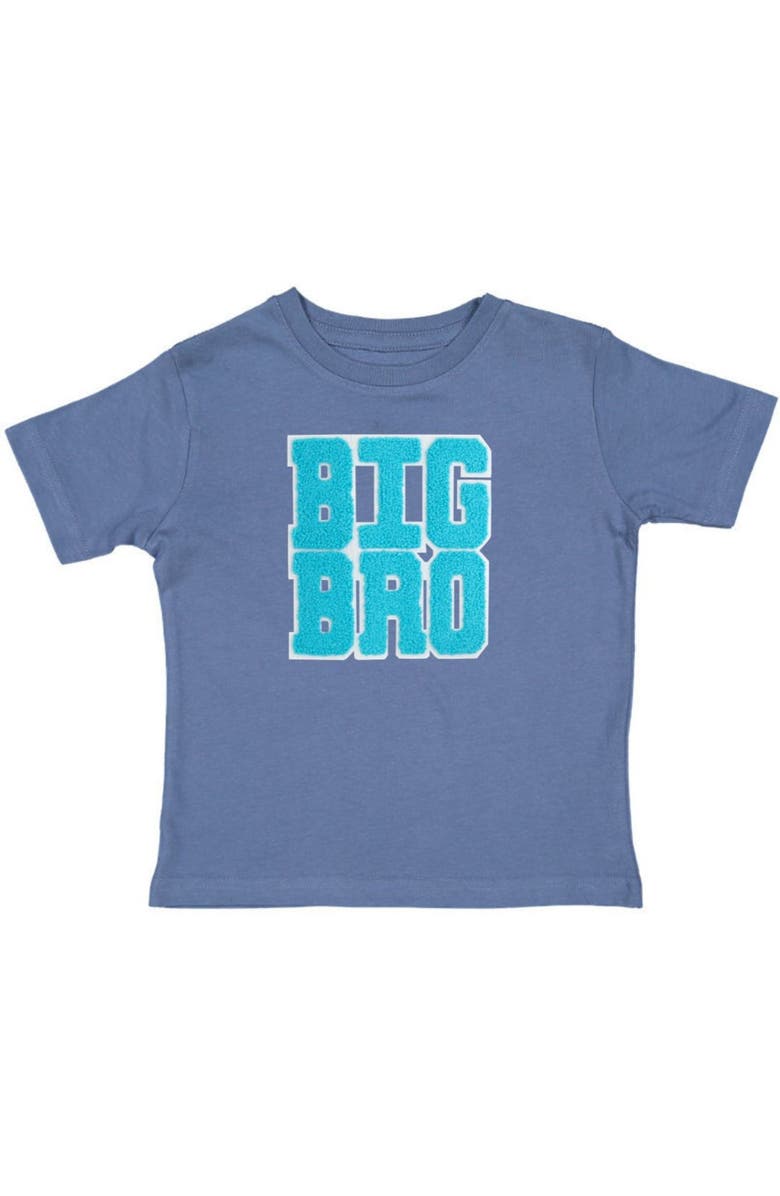 Sweet Wink Big Bro Patch Short Sleeve T-Shirt, Main, color, Indigo