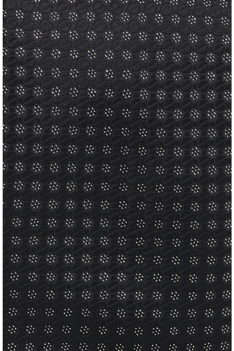 Sparkle Dot Print Tie, Alternate, color, BLACK/ SILVER