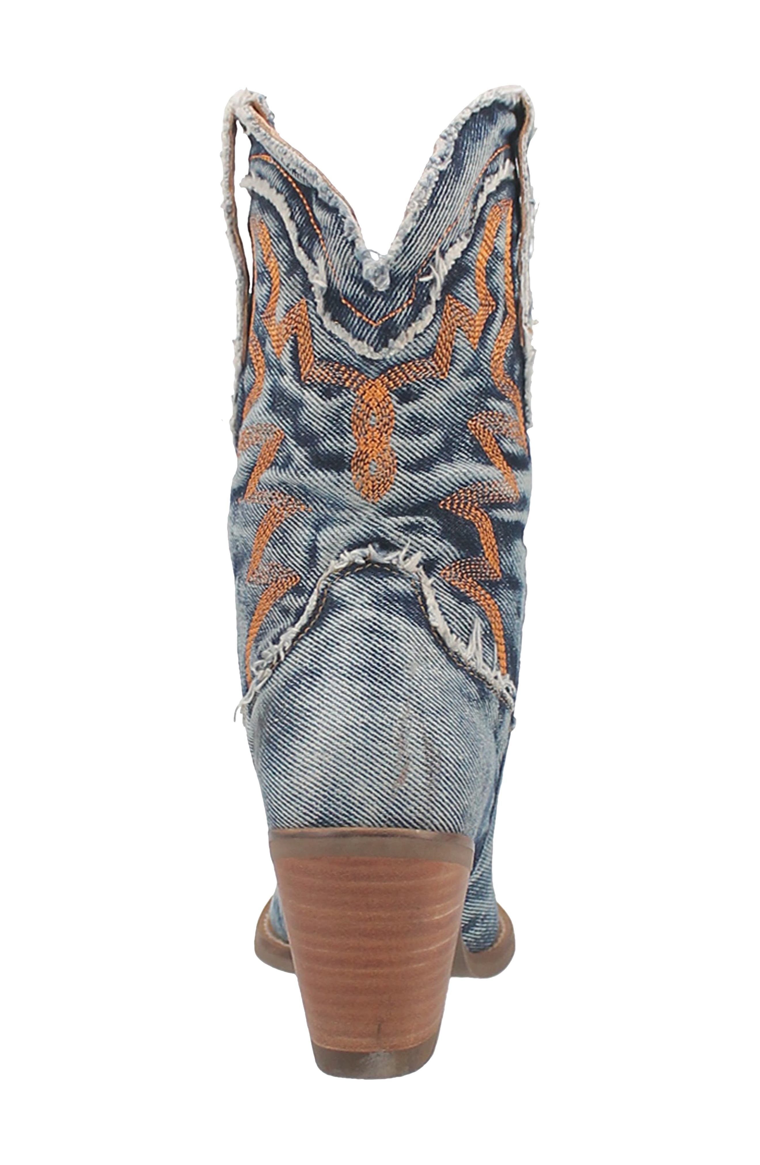 Dingo Y'All Need Dolly Western Boot, Alternate, color, Blue