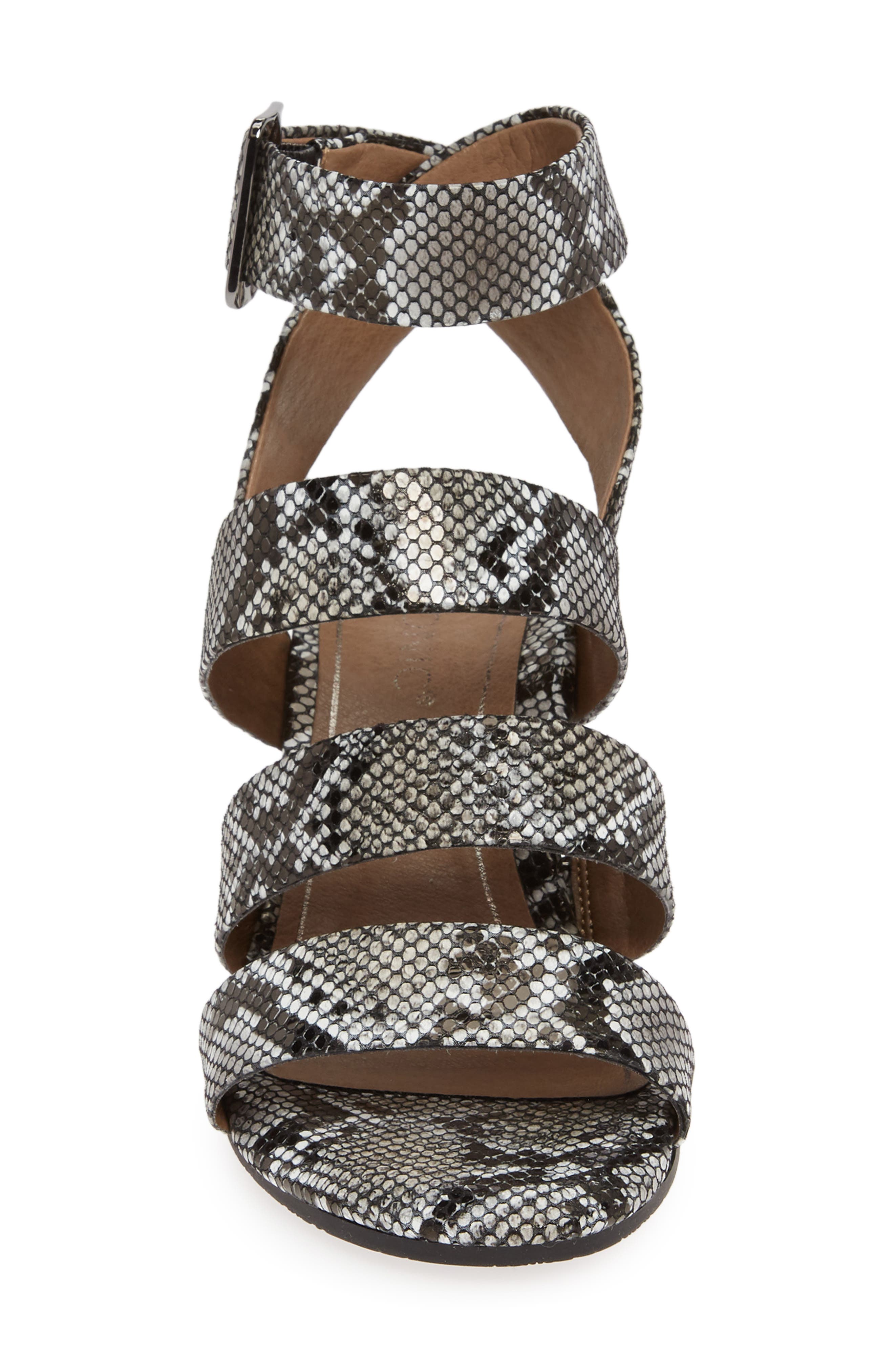 Vionic Blaire Block Heel Sandal, Alternate, color, NATURAL SNAKE PRINT SUEDE