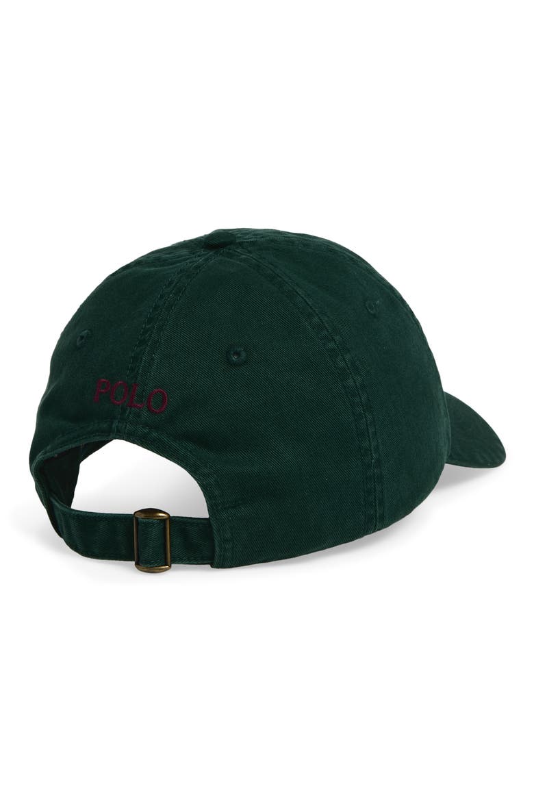 Cotton Chino Baseball Cap, Alternate, color, GREEN