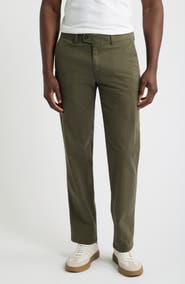 Brax Evans Flat Front Straight Leg Chinos