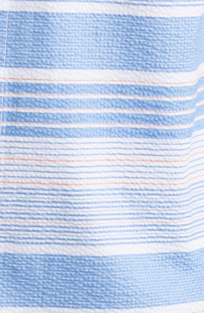 Tommy Bahama Nova Wave Jet Stream Stripe Short Sleeve Button-Up Shirt, Alternate, color,