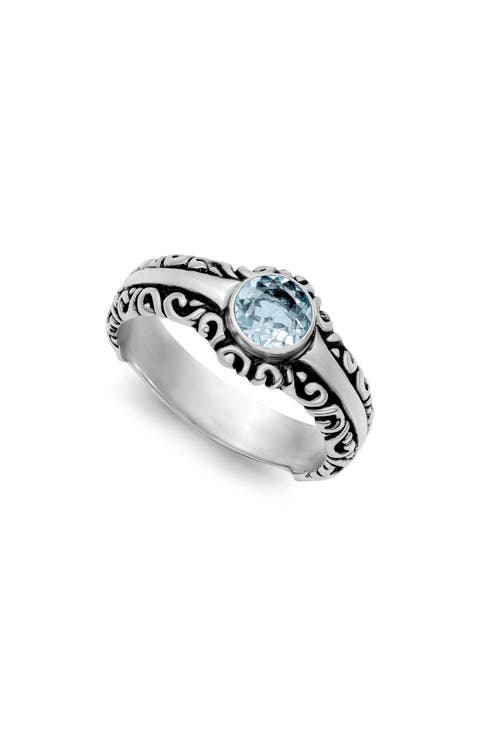 Blue Topaz Ring