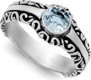 SAMUEL B. Blue Topaz Ring