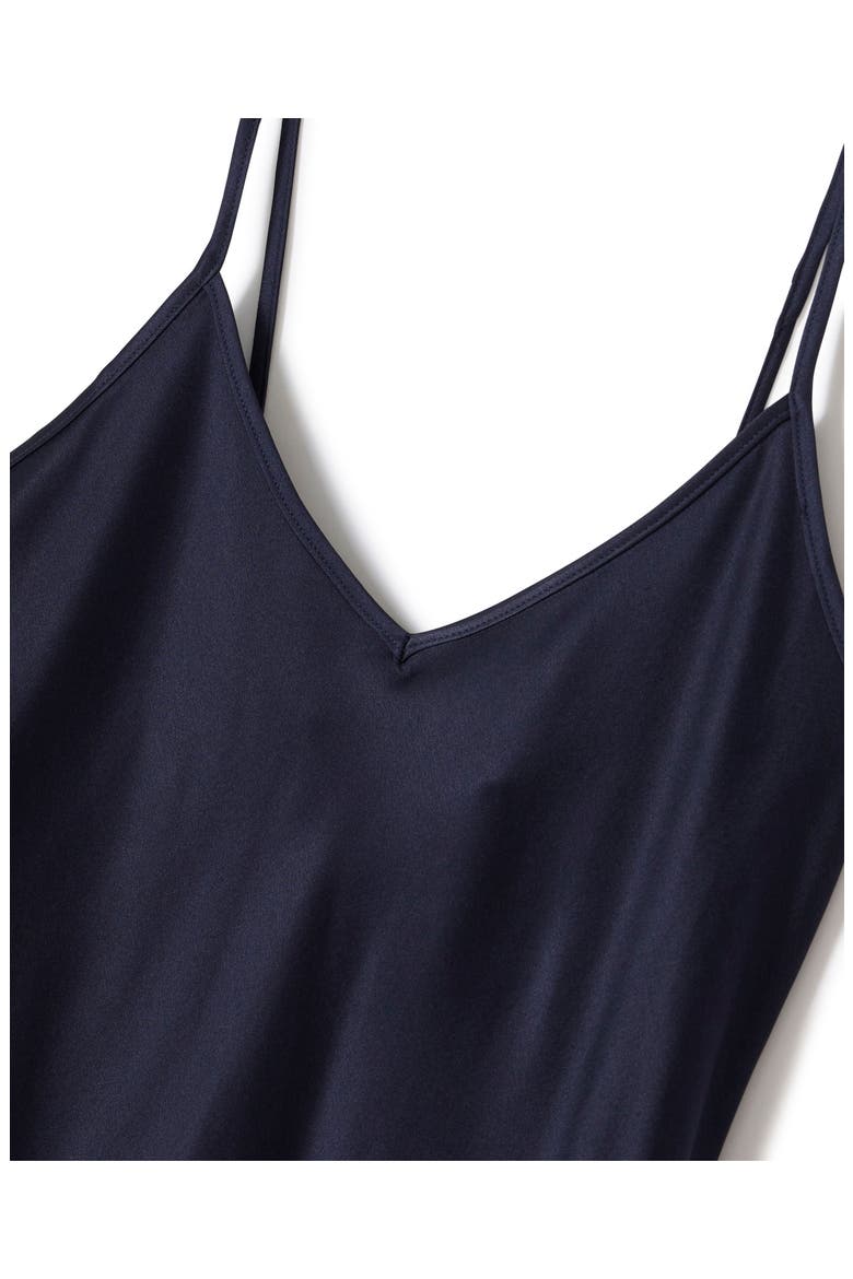 Bijou Silk Slip Nightgown, Alternate, color, NAVY