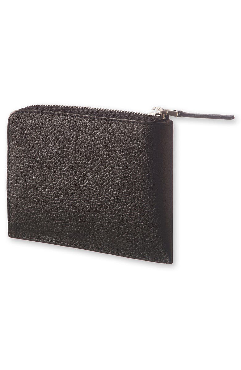 Moleskine Lineage Leather Zip Wallet, Alternate, color, 