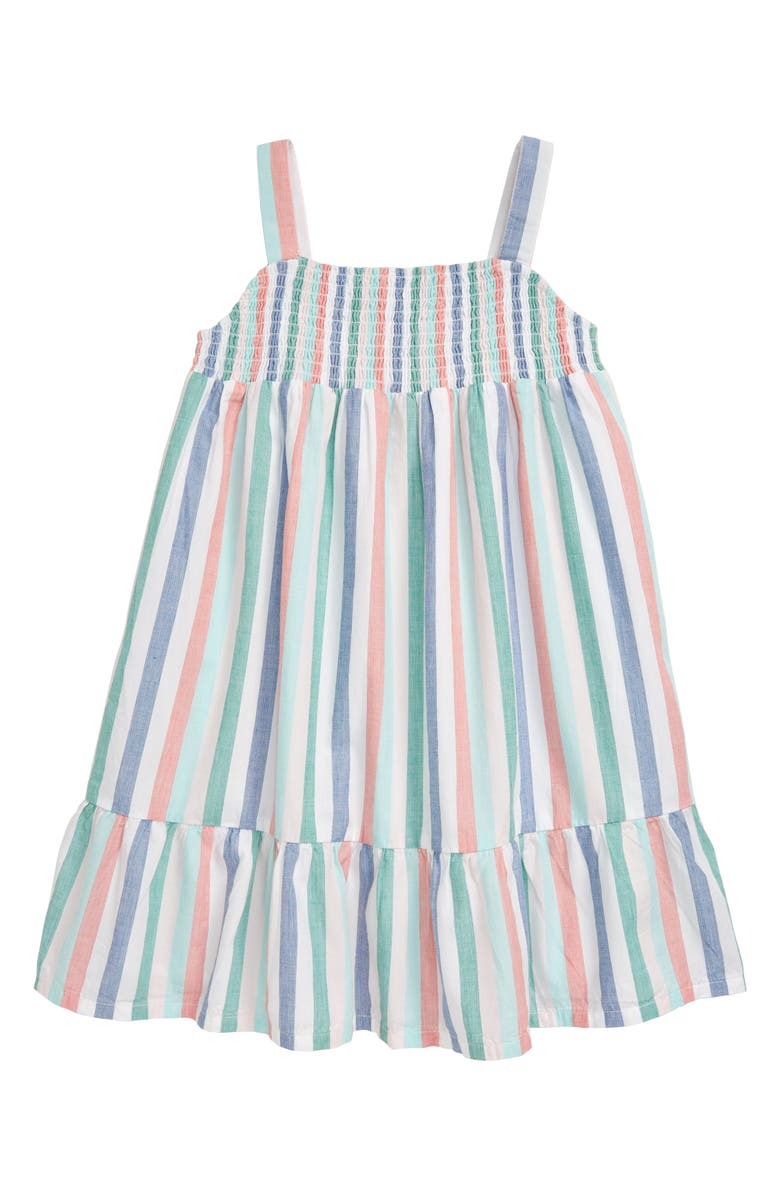 Tucker + Tate Rainbow Stripe Sundress, Main, color,