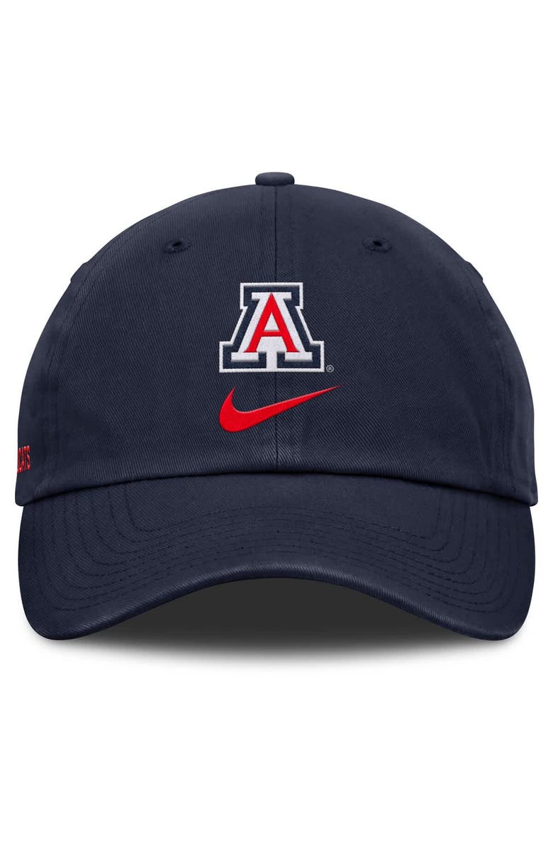 Nike Men's Nike Navy Arizona Wildcats Primetime Club Adjustable Hat, Alternate, color, Navy
