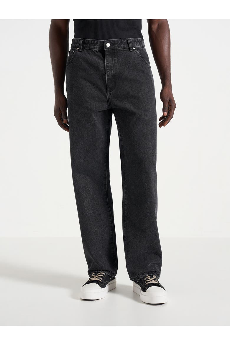 Classic Relaxed Denim, Main, color, Black